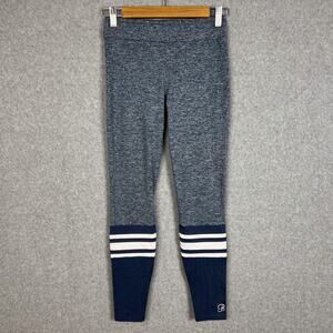 Bombshell Legging Size Small Navy Blue White Classic Sock Mid Rise